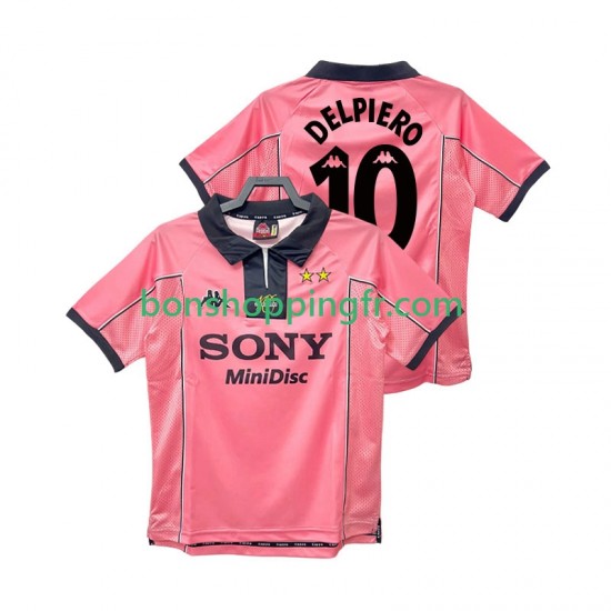 Maillot Rétro Extérieur Juventus DEL PIER0 10 1997 1998 Manches Courtes Homme Maillot Rétro Extérieur Juventus DEL PIER0 10 1997 1998 Manches Courtes Homme