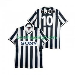 Maillot Rétro Domicile Juventus DEL PIERO 10 1995 1996 Manches Courtes Homme
