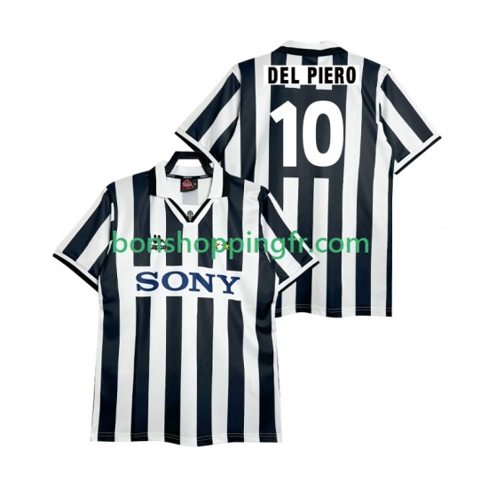 Maillot Rétro Domicile Juventus DEL PIERO 10 1995 1996 Manches Courtes Homme Maillot Rétro Domicile Juventus DEL PIERO 10 1995 1996 Manches Courtes Homme