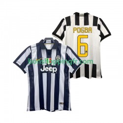 Maillot Rétro Domicile Juventus Pogba 6 2014 2015 Manches Courtes Homme