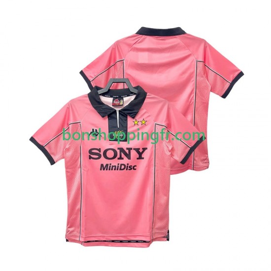 Maillot Rétro Extérieur Juventus 1997 1998 Manches Courtes Homme