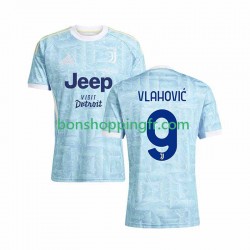 Maillot Extérieur Juventus Vlahovic 9 2025-2026 Manches Courtes Homme