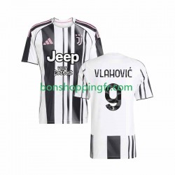 Maillot Domicile Juventus Vlahovic 9 2025-2026 Manches Courtes Homme