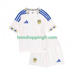 Maillot Domicile Leeds United 2025-2026 Manches Courtes Jeune Enfant(+shorts)