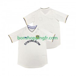 Maillot Rétro Domicile Leeds United 2000 2001 Manches Courtes Homme