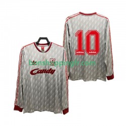 Maillot Rétro Extérieur Liverpool 10 1989 1991 Manches Longues Homme