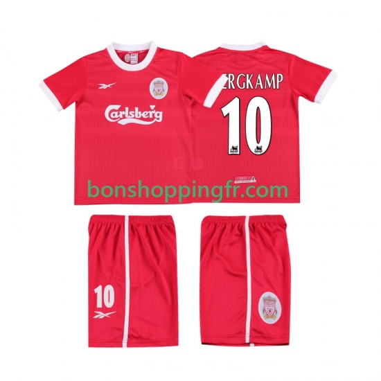 Maillot Rétro Domicile Liverpool BERGKAMP 10 LWP 1997 1998 Manches Courtes Jeune Enfant(+shorts) Maillot Rétro Domicile Liverpool BERGKAMP 10 LWP 1997 1998 Manches Courtes Jeune Enfant(+shorts)