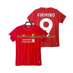 Maillot Rétro Domicile Liverpool FIRMINO 9 2019 2020 Manches Courtes Homme