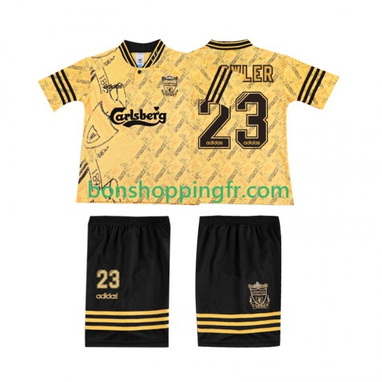 Maillot Rétro 3ème Liverpool FOWLER 23 LWP 1994 1996 Manches Courtes Jeune Enfant(+shorts) Maillot Rétro 3ème Liverpool FOWLER 23 LWP 1994 1996 Manches Courtes Jeune Enfant(+shorts)