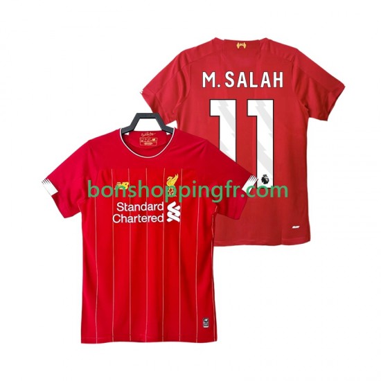 Maillot Rétro Domicile Liverpool M SALAH 11 2019 2020 Manches Courtes Homme