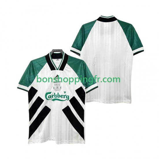 Maillot Rétro Extérieur Liverpool 1993 1995 Manches Courtes Homme