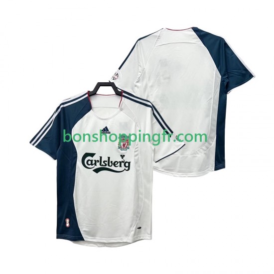 Maillot Rétro Extérieur Liverpool 2006 2008 Manches Courtes Homme