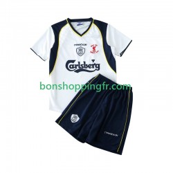 Maillot Rétro Extérieur Liverpool LWP 2001 2002 Manches Courtes Jeune Enfant(+shorts)