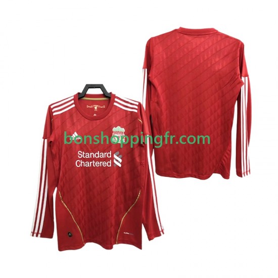 Maillot Rétro Domicile Liverpool 2010 2012 Manches Longues Homme Maillot Rétro Domicile Liverpool 2010 2012 Manches Longues Homme