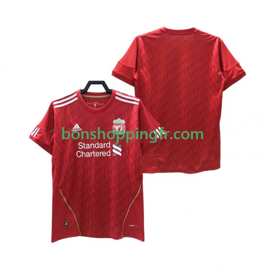 Maillot Rétro Domicile Liverpool 2010 2012 Manches Courtes Homme Maillot Rétro Domicile Liverpool 2010 2012 Manches Courtes Homme