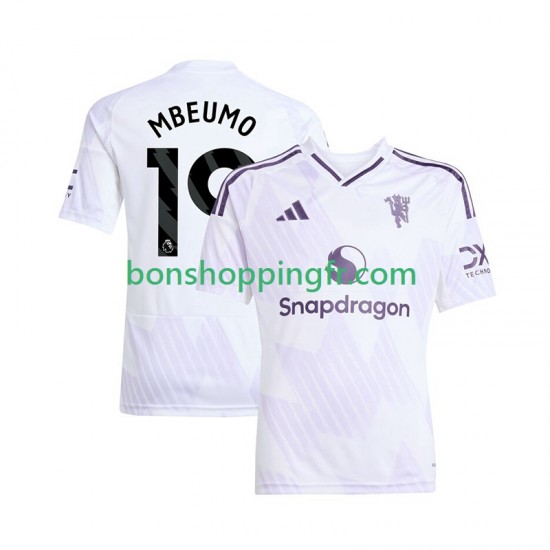 Maillot Extérieur Manchester United Bryan Mbeumo 19 2025-2026 Manches Courtes Homme Maillot Extérieur Manchester United Bryan Mbeumo 19 2025-2026 Manches Courtes Homme