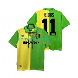 Maillot Rétro Extérieur Manchester United GIGGS 11 1992 1994 Manches Courtes Homme