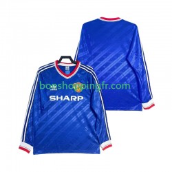 Maillot Rétro 3ème Manchester United 1986 1988 Manches Longues Homme