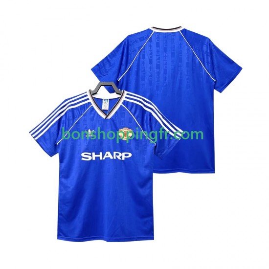 Maillot Rétro 3ème Manchester United 1988 1990 Manches Courtes Homme Maillot Rétro 3ème Manchester United 1988 1990 Manches Courtes Homme