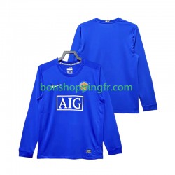 Maillot Rétro 3ème Manchester United 2008 2009 Manches Longues Homme