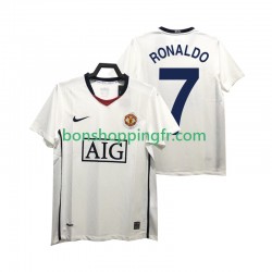 Maillot Rétro Extérieur Manchester United Ronaldo 7 Premier League 2008 2009 Manches Courtes Homme