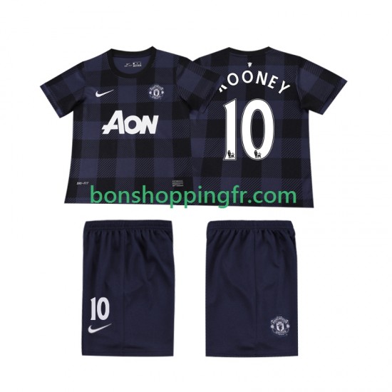 Maillot Rétro Extérieur Manchester United Rooney 10 2013 2014 Manches Courtes Jeune Enfant(+shorts) Maillot Rétro Extérieur Manchester United Rooney 10 2013 2014 Manches Courtes Jeune Enfant(+shorts)