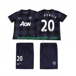 Maillot Rétro Extérieur Manchester United V PERSIE 20 2013 2014 Manches Courtes Jeune Enfant(+shorts)