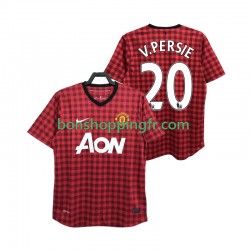 Maillot Rétro Domicile Manchester United V PERSIE 20 2012 2013 Manches Courtes Homme