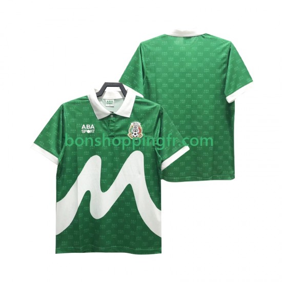 Maillot Rétro Domicile Mexique 1995 Manches Courtes Homme