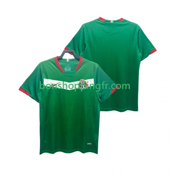 Maillot Rétro Domicile Mexique 2006 Manches Courtes Homme