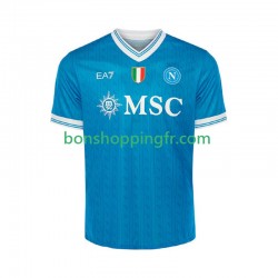 Maillot Domicile Naples 2025-2026 Manches Courtes Homme