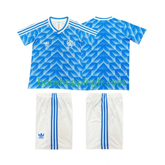 Maillot Rétro Extérieur Pays-Bas 1988 Manches Courtes Jeune Enfant(+shorts)