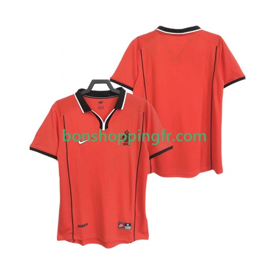 Maillot Rétro Domicile Pays-Bas 1998 Manches Courtes Homme Maillot Rétro Domicile Pays-Bas 1998 Manches Courtes Homme