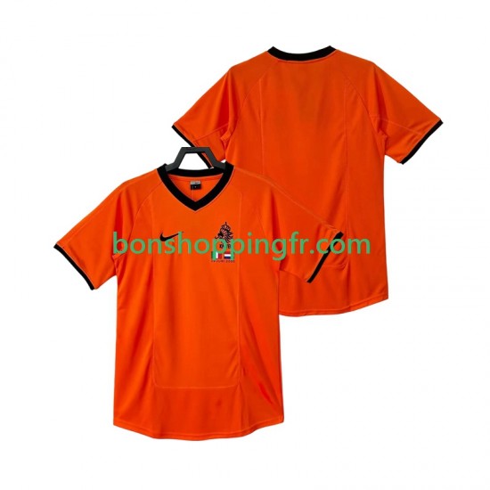 Maillot Rétro Domicile Pays-Bas 2000 Manches Courtes Homme Maillot Rétro Domicile Pays-Bas 2000 Manches Courtes Homme