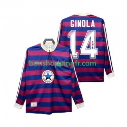 Maillot Rétro Extérieur Newcastle United GINOLA 14 1995 1997 Manches Longues Homme