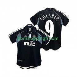 Maillot Rétro Extérieur Newcastle United SHEARER 9 2000 2001 Manches Courtes Homme