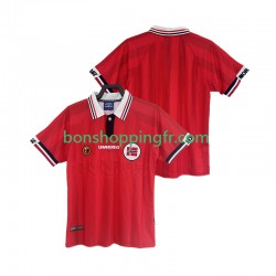 Maillot Rétro Domicile Norvège 1998 Manches Courtes Homme