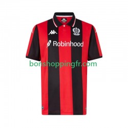 Maillot Domicile OGC Nice 2025-2026 Manches Courtes Homme