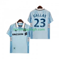 Maillot Rétro Extérieur Olympique de Marseille Gallas 23 1998 1999 Manches Courtes Homme