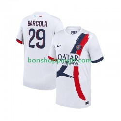 Maillot Extérieur Paris Saint-Germain Bradley Barcola 29 2025-2026 Manches Courtes Homme