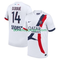 Maillot Extérieur Paris Saint-Germain Desire Doue 14 2025-2026 Manches Courtes Homme