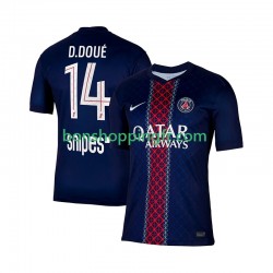 Maillot Domicile Paris Saint-Germain Desire Doue 14 2025-2026 Manches Courtes Homme