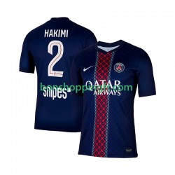 Maillot Domicile Paris Saint-Germain Hakimi 2 2025-2026 Manches Courtes Homme