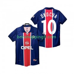 Maillot Rétro Domicile Paris Saint-Germain OKOCHA 10 1998 1999 Manches Courtes Homme