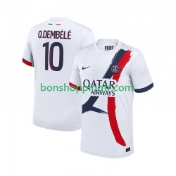 Maillot Extérieur Paris Saint-Germain Ousmane Dembele 10 2025-2026 Manches Courtes Homme