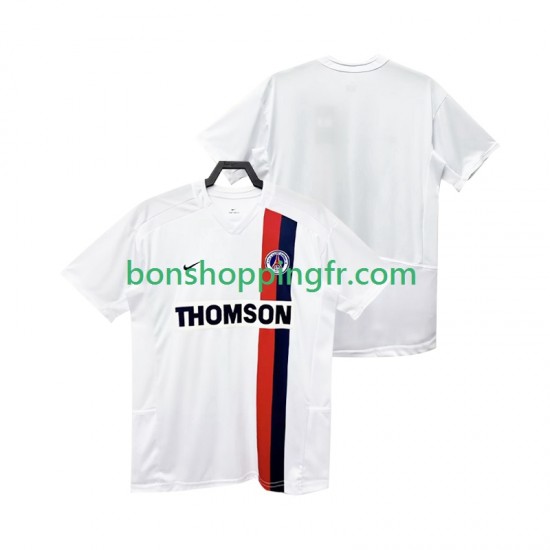 Maillot Rétro Extérieur Paris Saint-Germain 2002 2003 Manches Courtes Homme