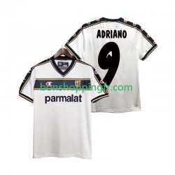 Maillot Rétro Extérieur Parme ADRIANO 9 2002 2003 Manches Courtes Homme