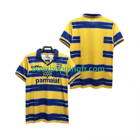 Maillot Rétro Domicile Parme 1998 1999 Manches Courtes Homme