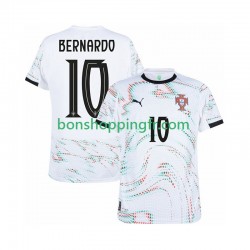 Maillot Extérieur Portugal Bernardo Silva 10 2025-2026 Manches Courtes Homme