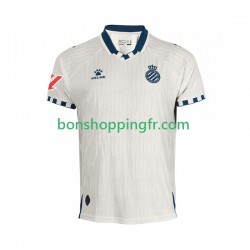 Maillot Extérieur RCD Espanyol 2025-2026 Manches Courtes Homme